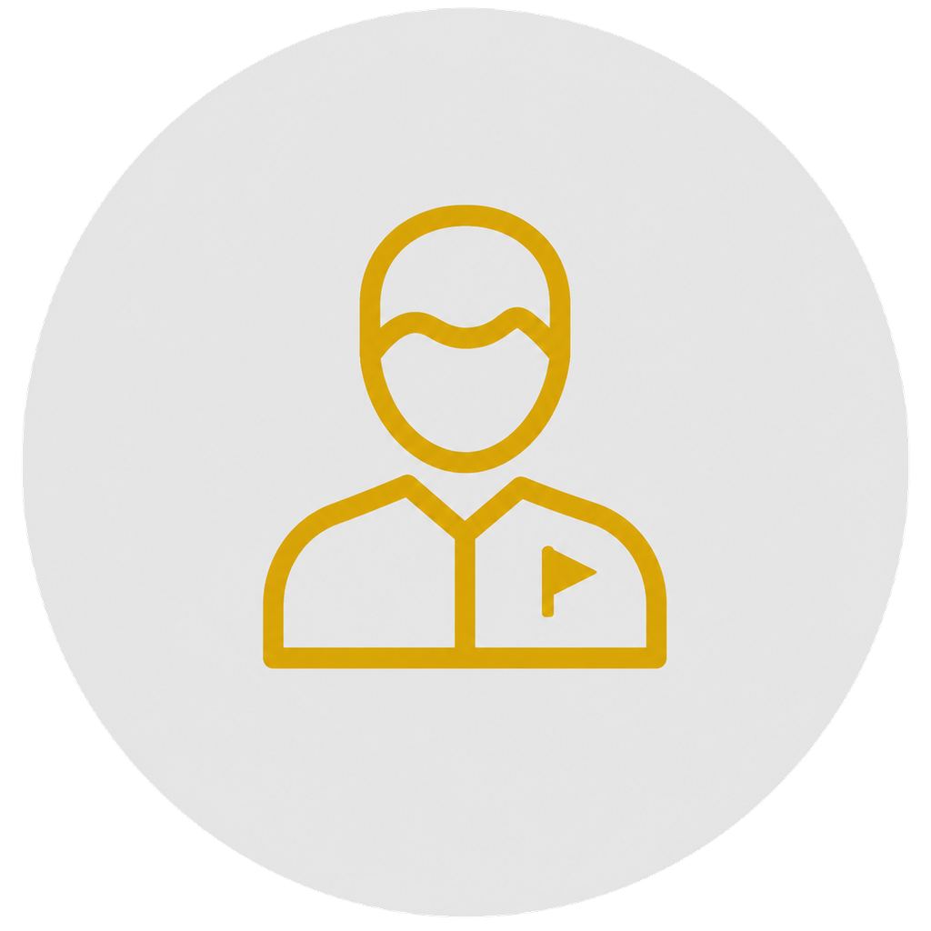 Icono que representa el concepto de atención al cliente con asesoría experta